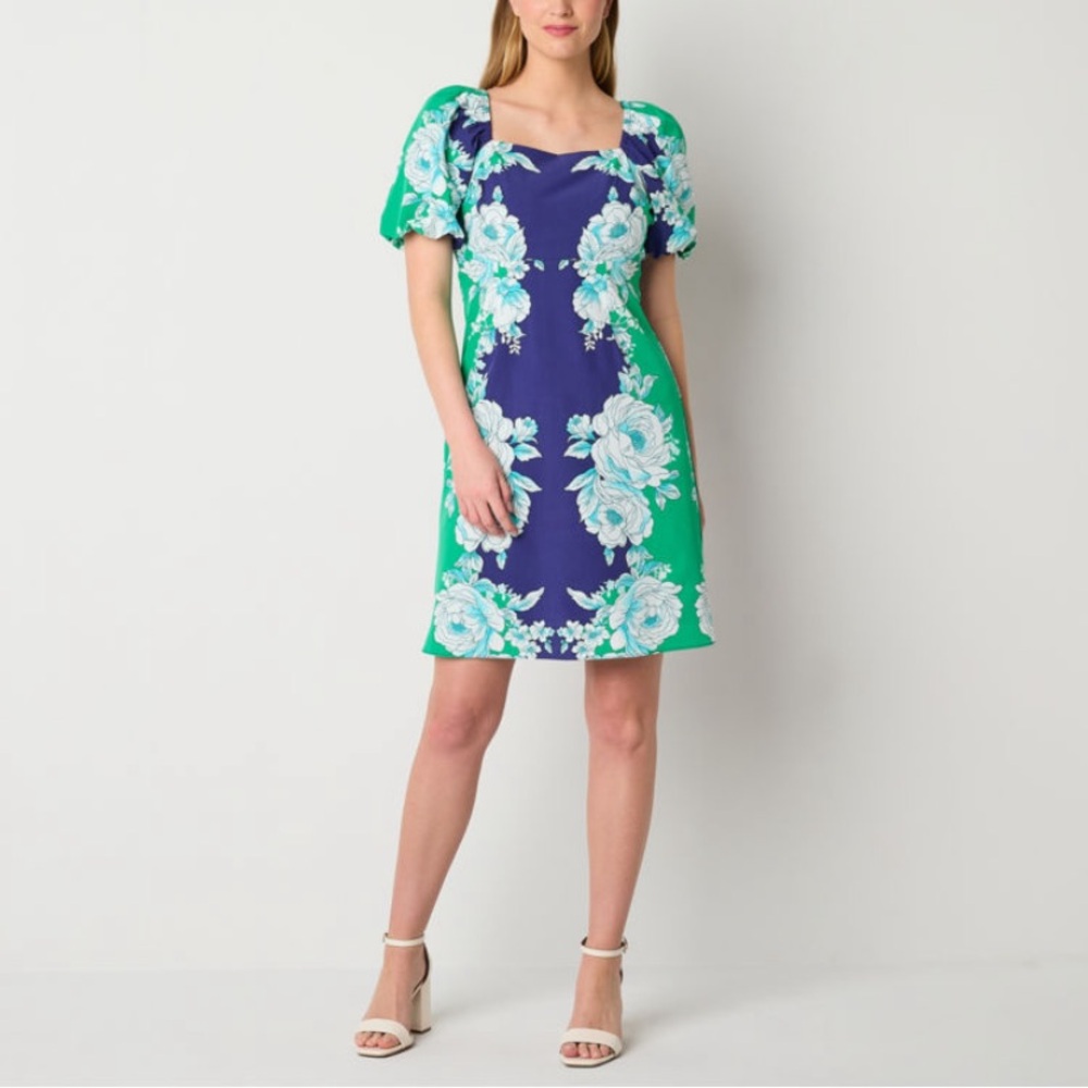 MAIA Puff Sleeve Dress